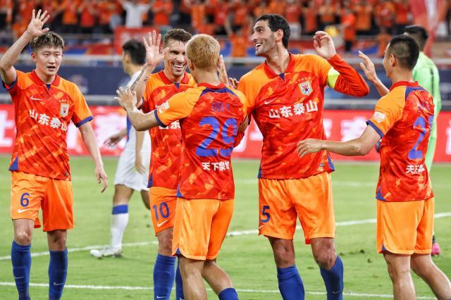 九游电竞直播-【中超】陈蒲贾德松杂耍破门 泰山3比0申花11场不败